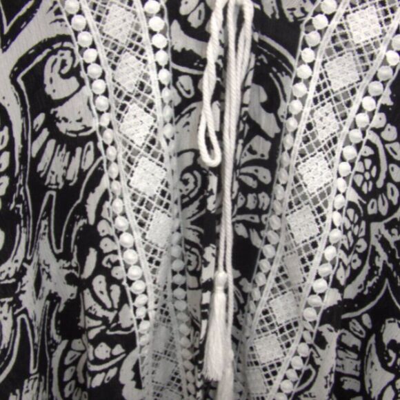 NWT Women's One Size Lightweight Flowy Kimono Swimsuit Cover Up - Picture 5 of 7